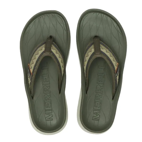 כפכפי התאוששות מירל לגבר Merrell HUT ULTRA FLIP OLIVE J004917