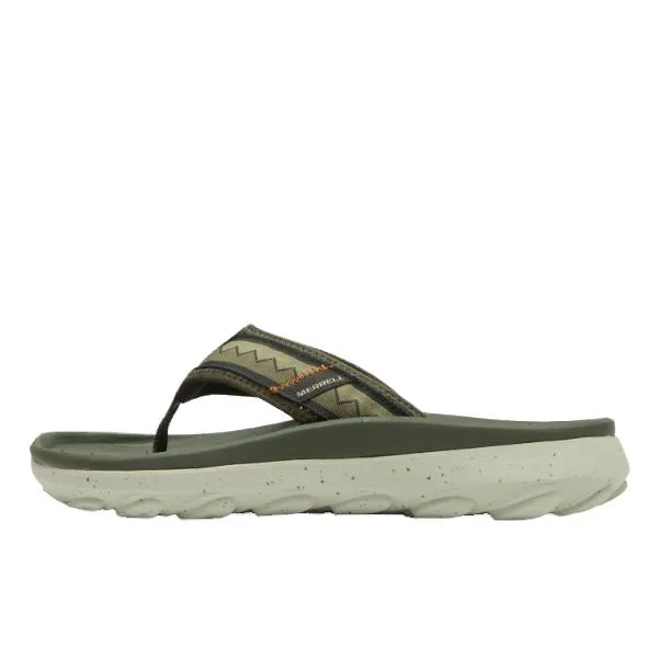 כפכפי התאוששות מירל לגבר Merrell HUT ULTRA FLIP OLIVE J004917