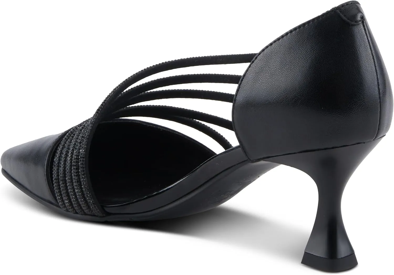 Azura Women's CLASSICHEEL Elegant Leather Pumps with Pointed Toe, Cushioned Insole, and Stiletto Heel
