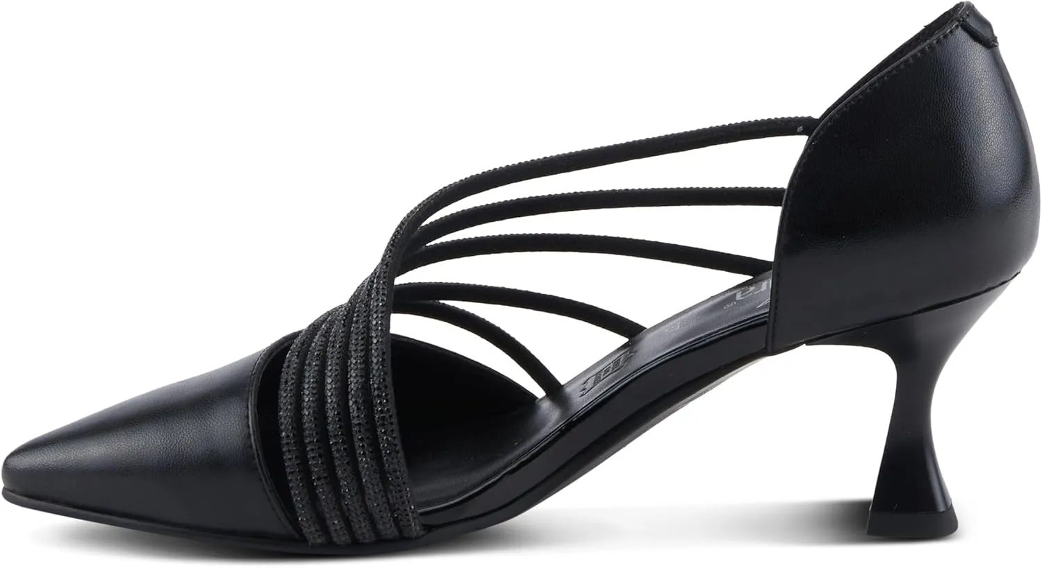 Azura Women's CLASSICHEEL Elegant Leather Pumps with Pointed Toe, Cushioned Insole, and Stiletto Heel