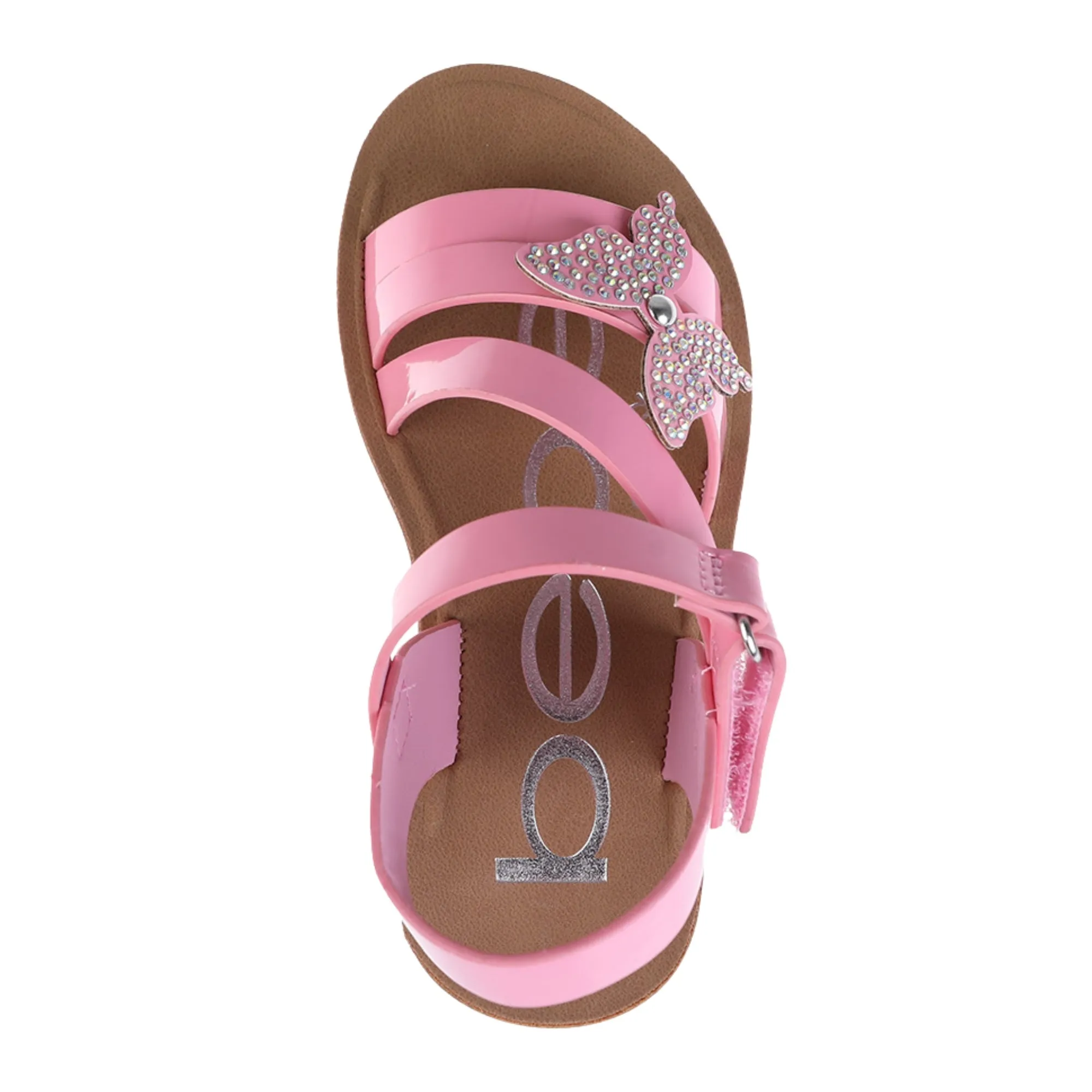 bebe Girls' Sandals - Cute and Comfy Toddler Girls' Summer Shoes, Perfect Beach Sandals for Toddlers with Charms and Flowers