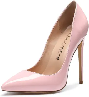 Castamere Women's High Heels Slip-On Pumps Pointy-Toe Elegant Stilettos Wedding Party Sexy Heel Shoes 12CM Heels Pump