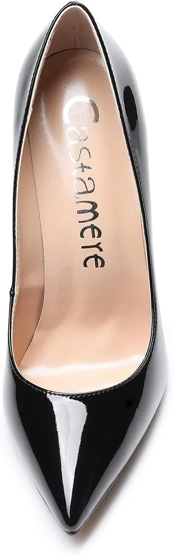 Castamere Women's High Heels Slip-On Pumps Pointy-Toe Elegant Stilettos Wedding Party Sexy Heel Shoes 12CM Heels Pump