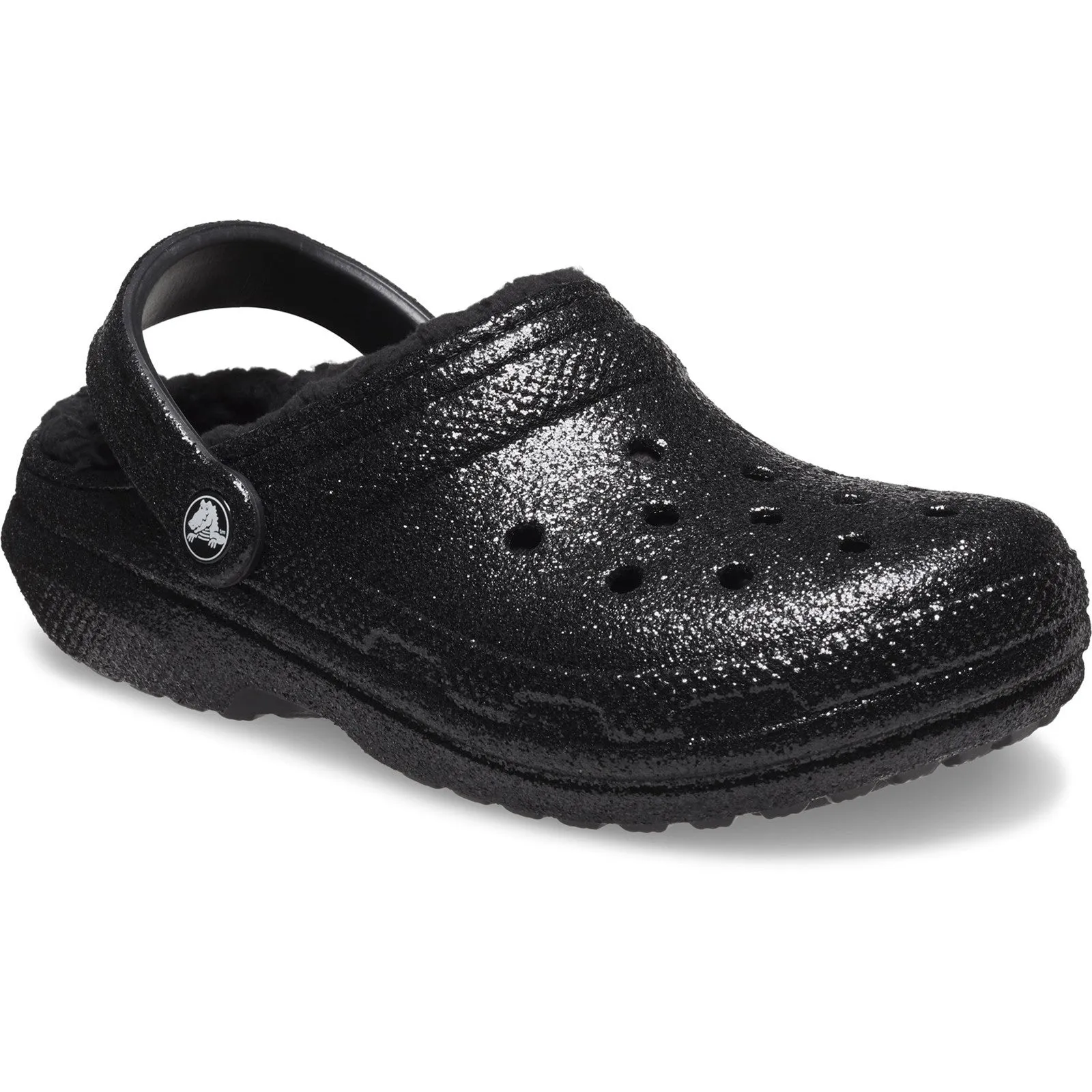Crocs Classic Glitter Lined Clog Children Sandals