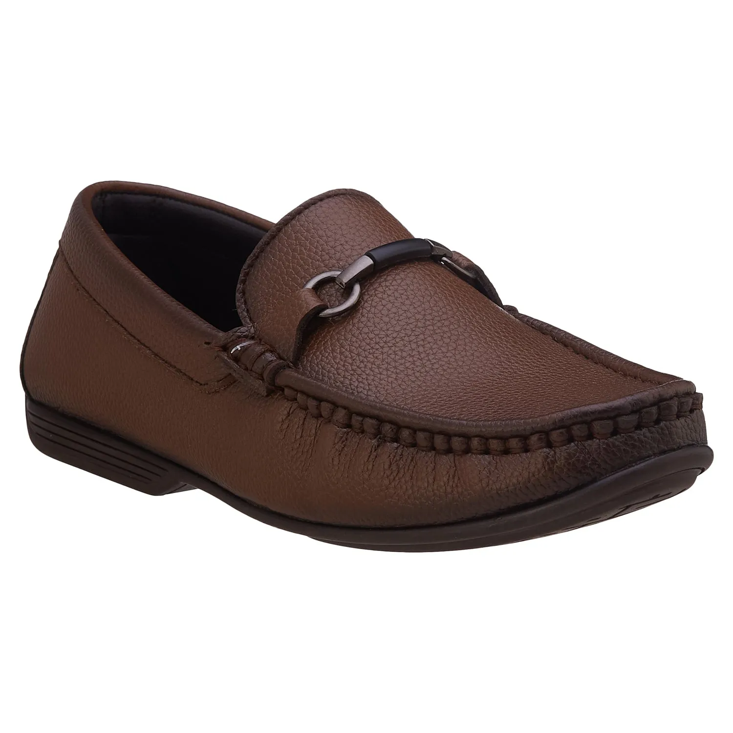 Duke Men Textured 360 Flexible Loafers (FWOL4025)