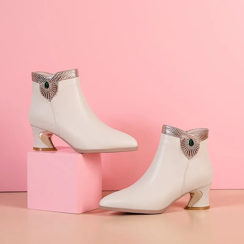 Eldorian Glamour Ankle Boots