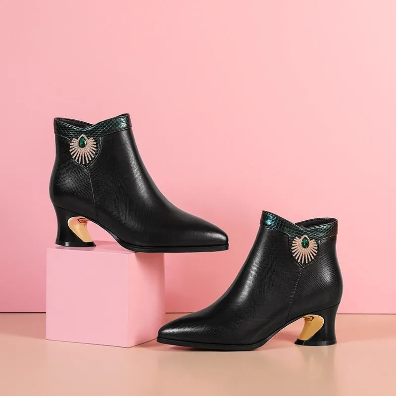 Eldorian Glamour Ankle Boots