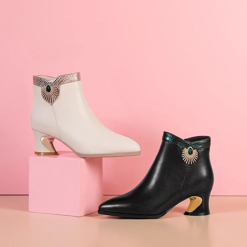 Eldorian Glamour Ankle Boots