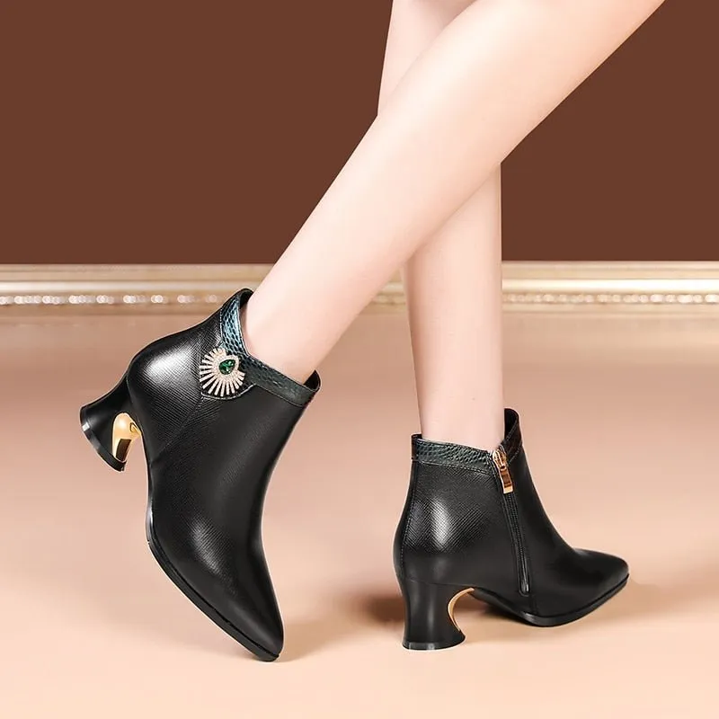 Eldorian Glamour Ankle Boots