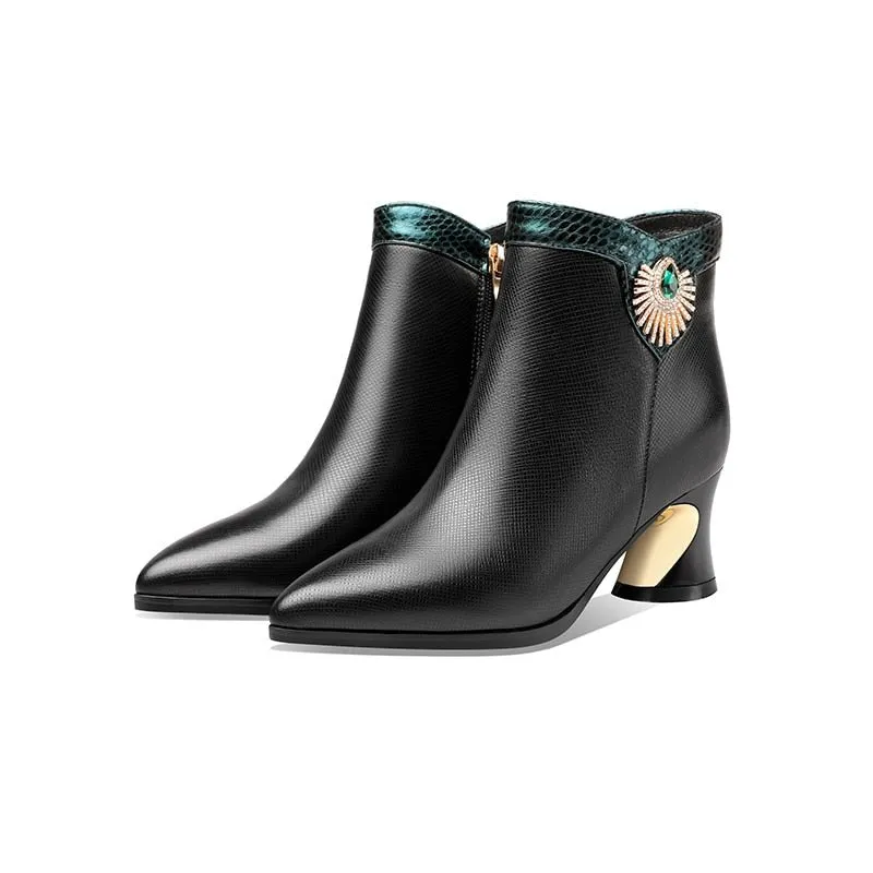 Eldorian Glamour Ankle Boots