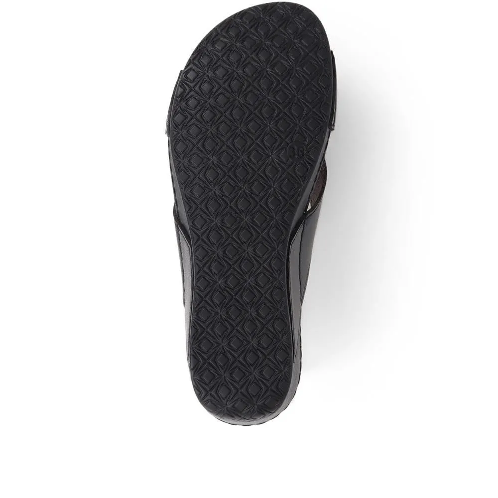 Embellished Mule Sandals - MUYA37003 / 323 446