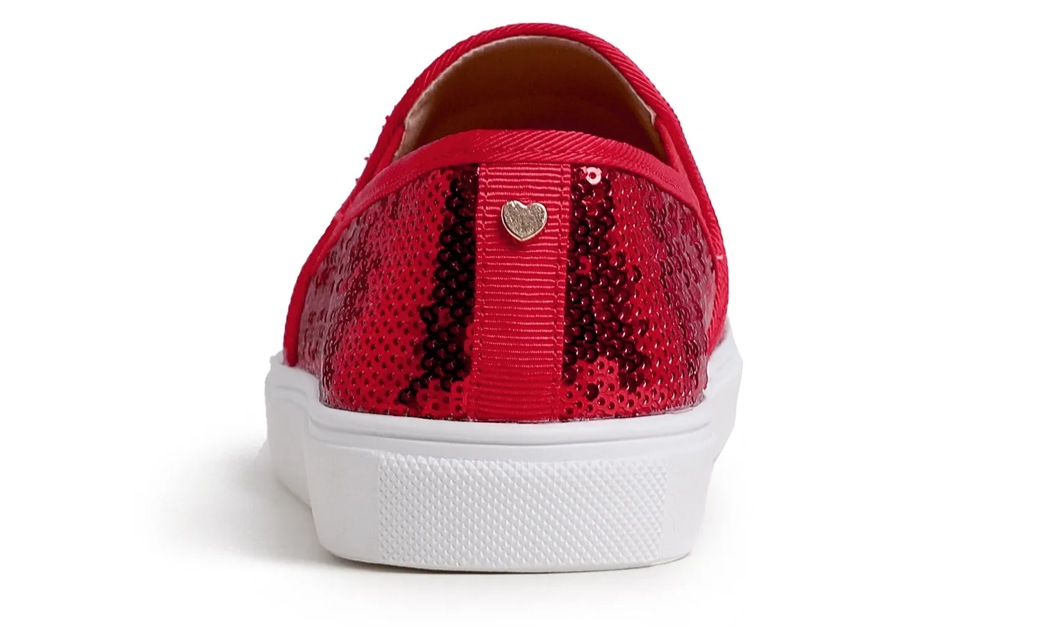 Feversole Women's Fashion Sparkle Sequin Embellished Sneaker Party Holiday Casual Shoes