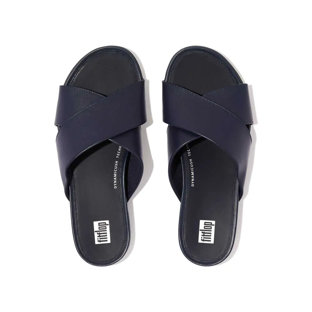 FitFlop Gracie Slide Sandals - Midnight Navy