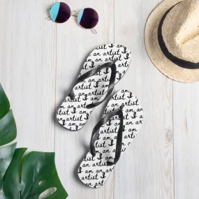 I am an artist Flip-Flops