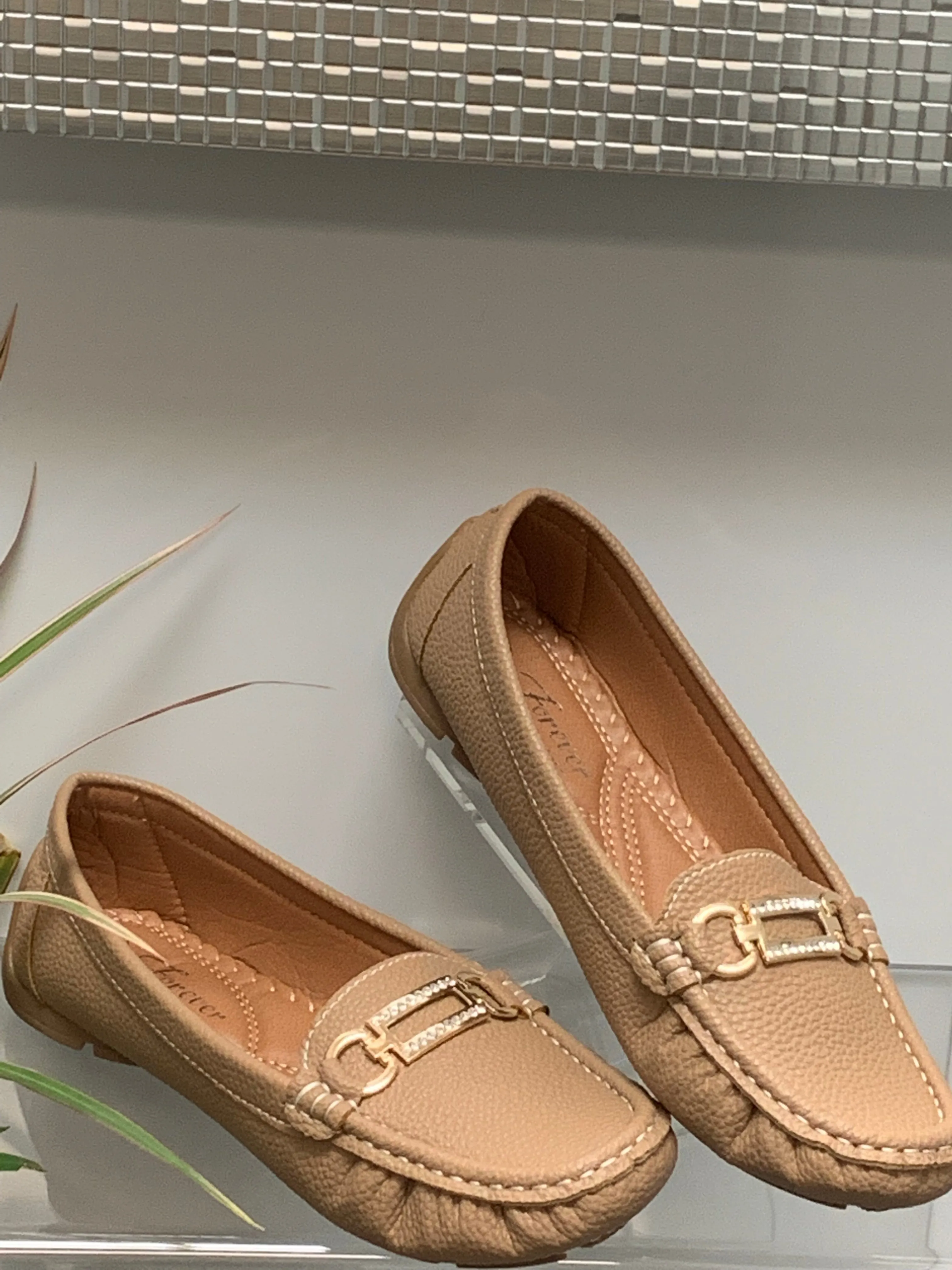 Lady Flats Shoes/Taupe-Jimmi-31