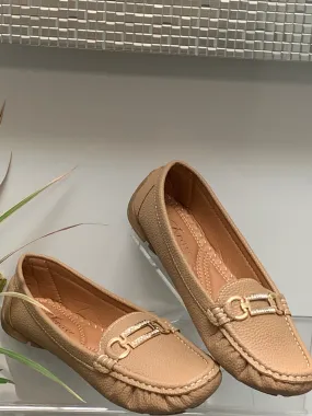 Lady Flats Shoes/Taupe-Jimmi-31