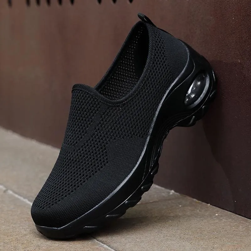 Lightweight Soft-Soled Casual Air Sole Flywire Sneaker For Women