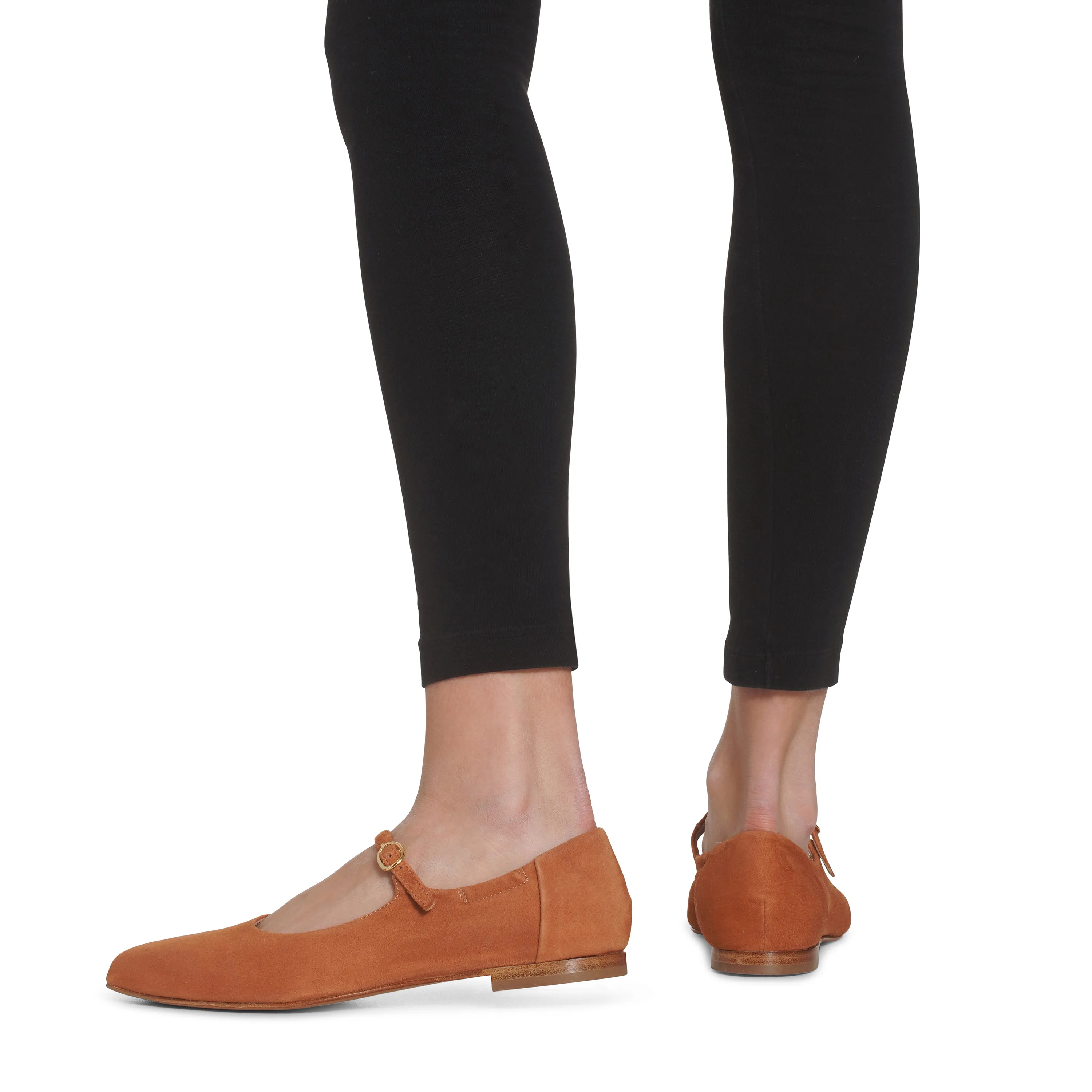 Melia Flexlite Flats Cuoio