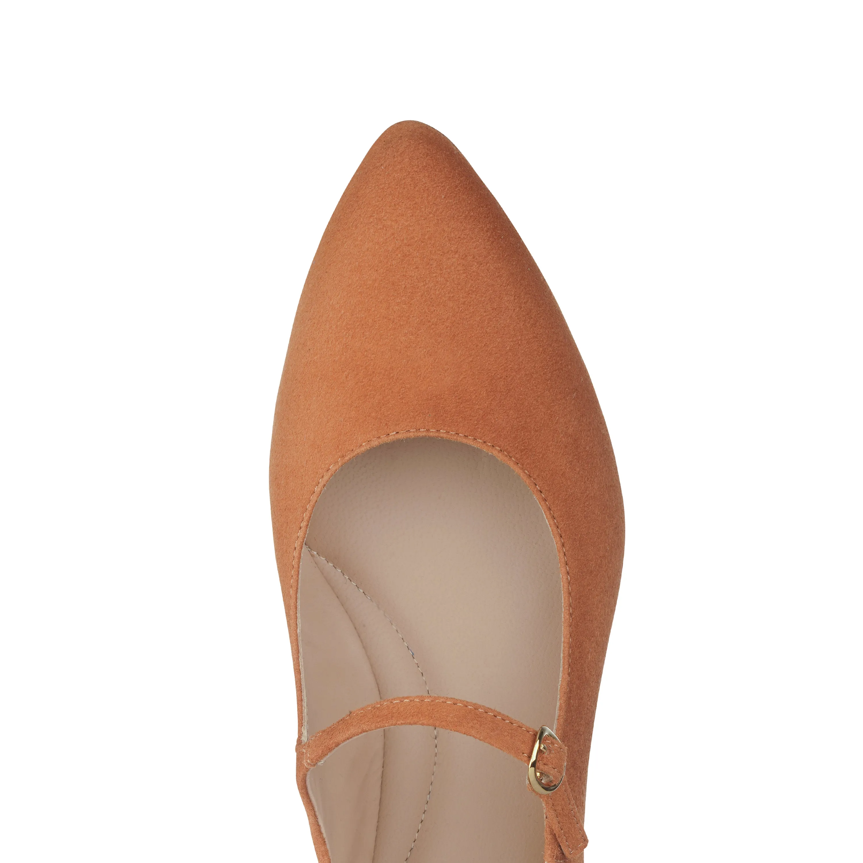 Melia Flexlite Flats Cuoio