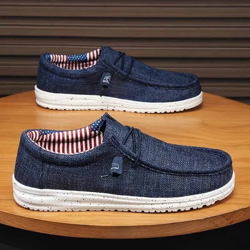 Men's Casual Loafers, Breathable Lightweight Slip On Shoes for Outdoor Walking Driving, Spring Summer and Autumn