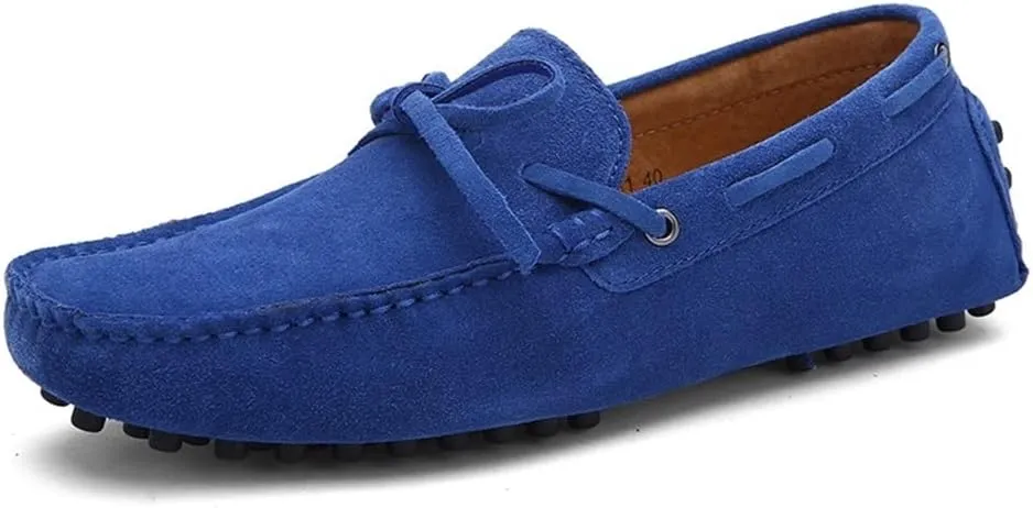 Men's Loafers Shoes Driving Loafers Solid Colors Breathable Faux Leather Comfortable Resistant Flat Heel Prom Slip On
