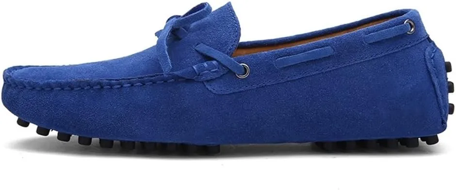 Men's Loafers Shoes Driving Loafers Solid Colors Breathable Faux Leather Comfortable Resistant Flat Heel Prom Slip On