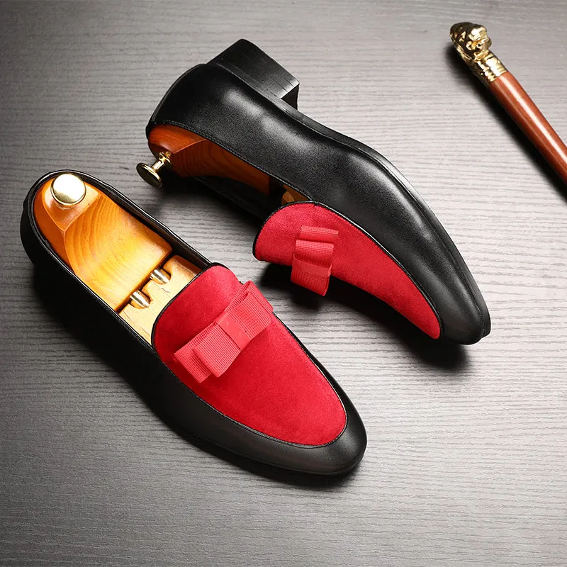 Men's Wedding Suede Loafers | Plus Size