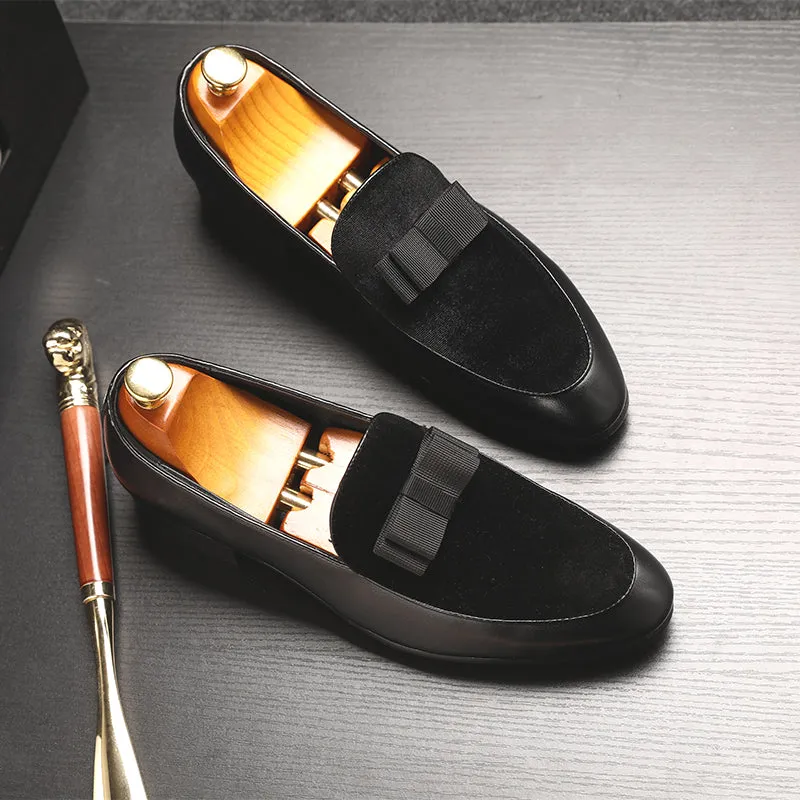 Men's Wedding Suede Loafers | Plus Size