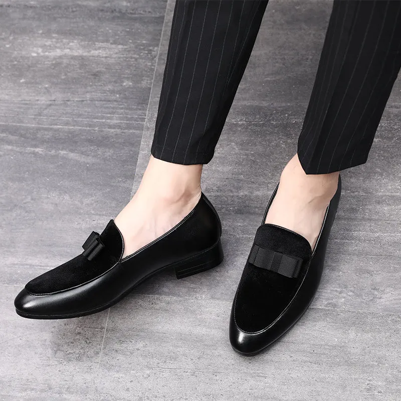 Men's Wedding Suede Loafers | Plus Size