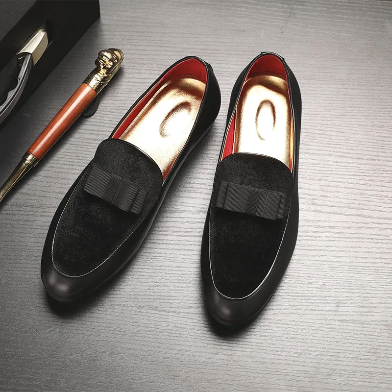 Men's Wedding Suede Loafers | Plus Size