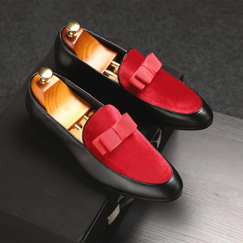 Men's Wedding Suede Loafers | Plus Size