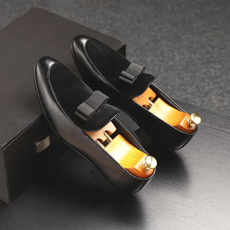 Men's Wedding Suede Loafers | Plus Size