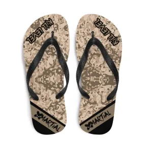 Sand Camo Flip Flops