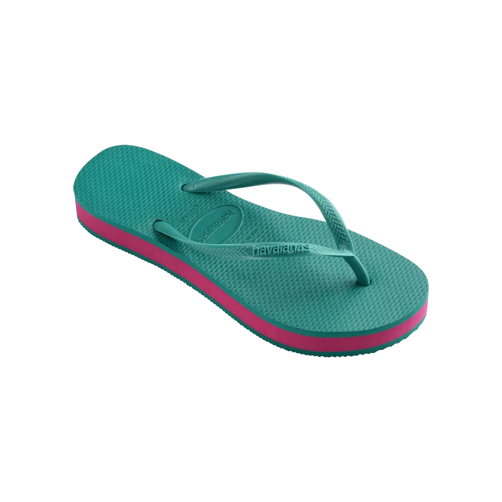 Slim Flatform Flip Flops