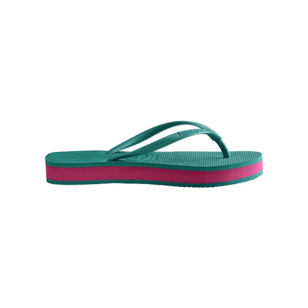 Slim Flatform Flip Flops