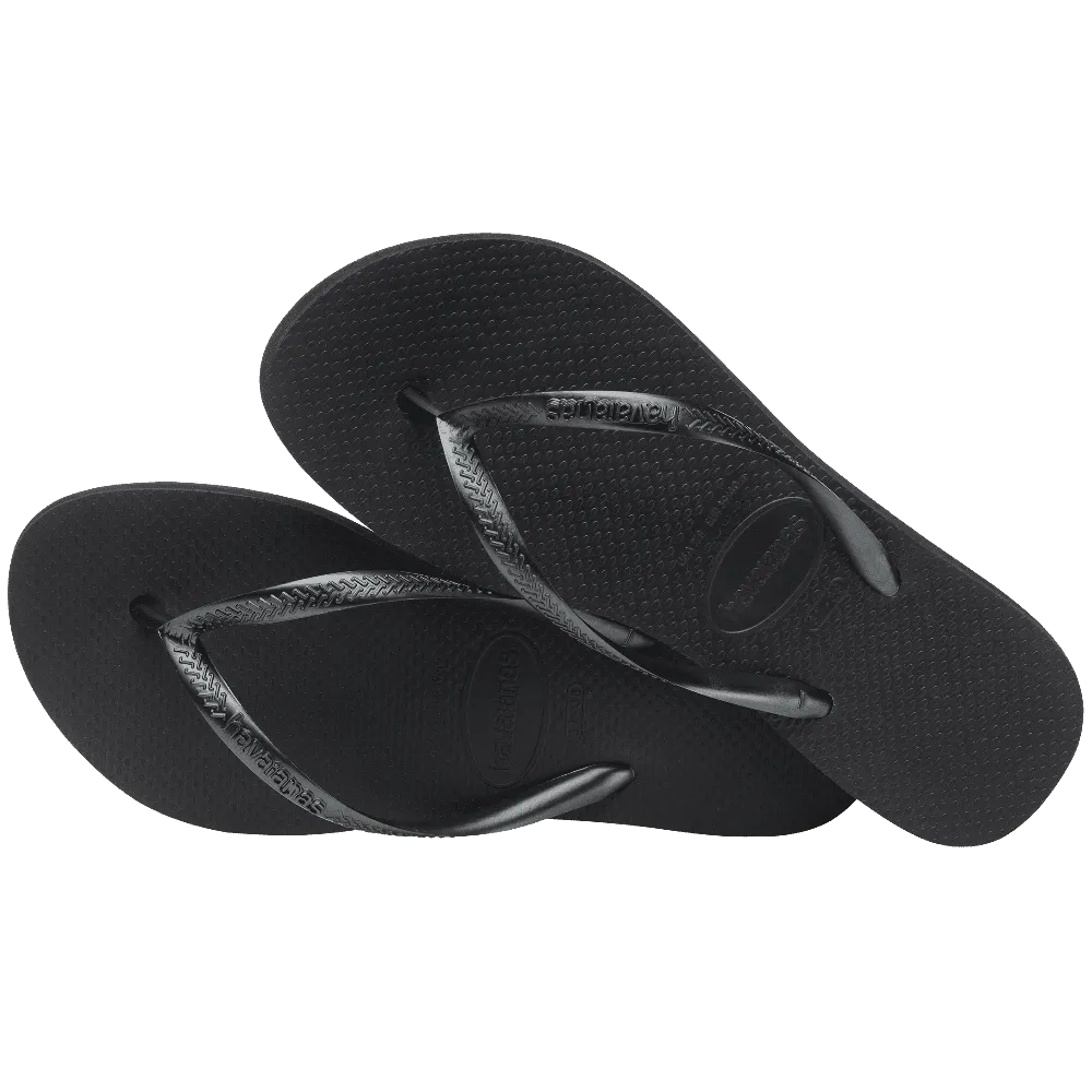 Slim Flatform Flip Flops