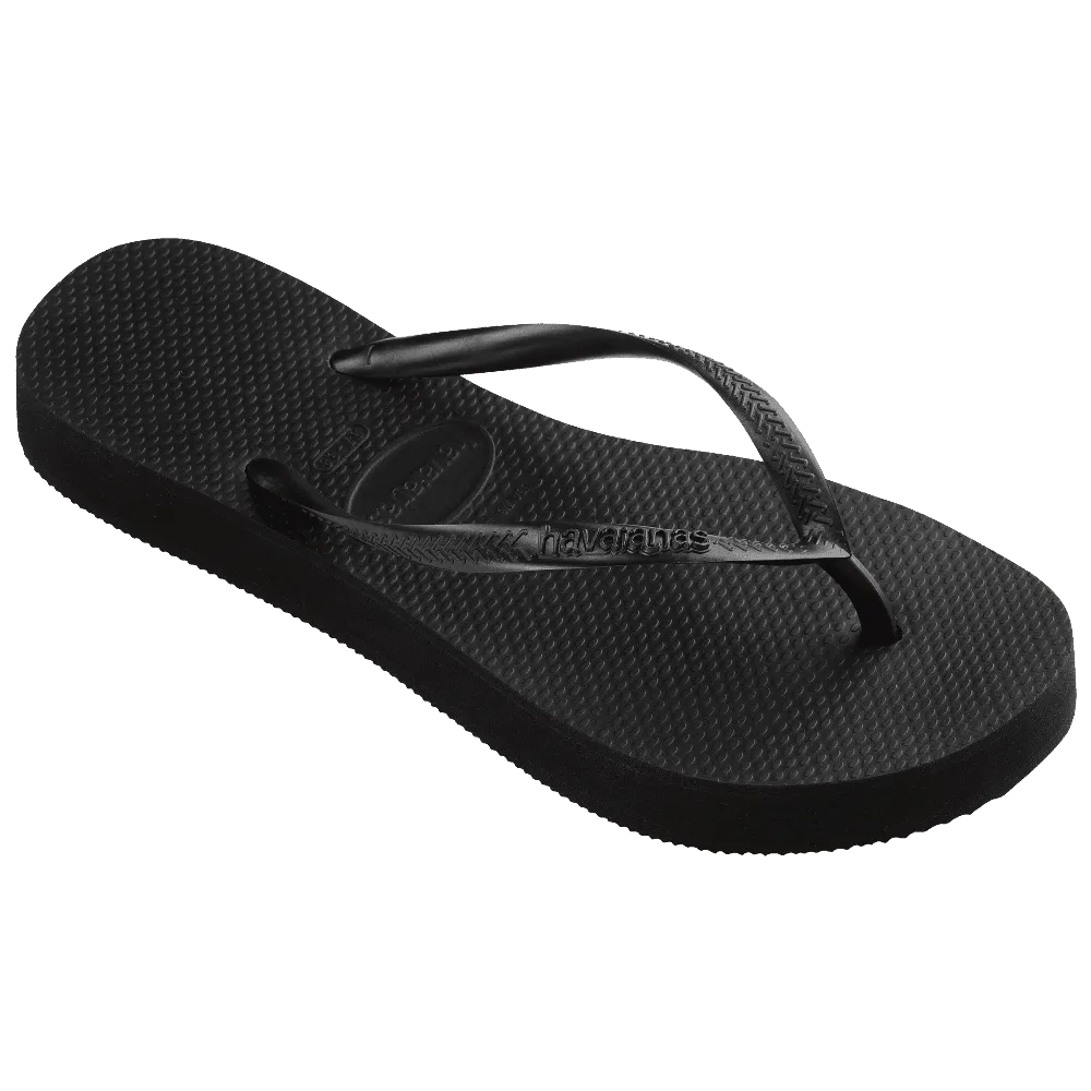 Slim Flatform Flip Flops
