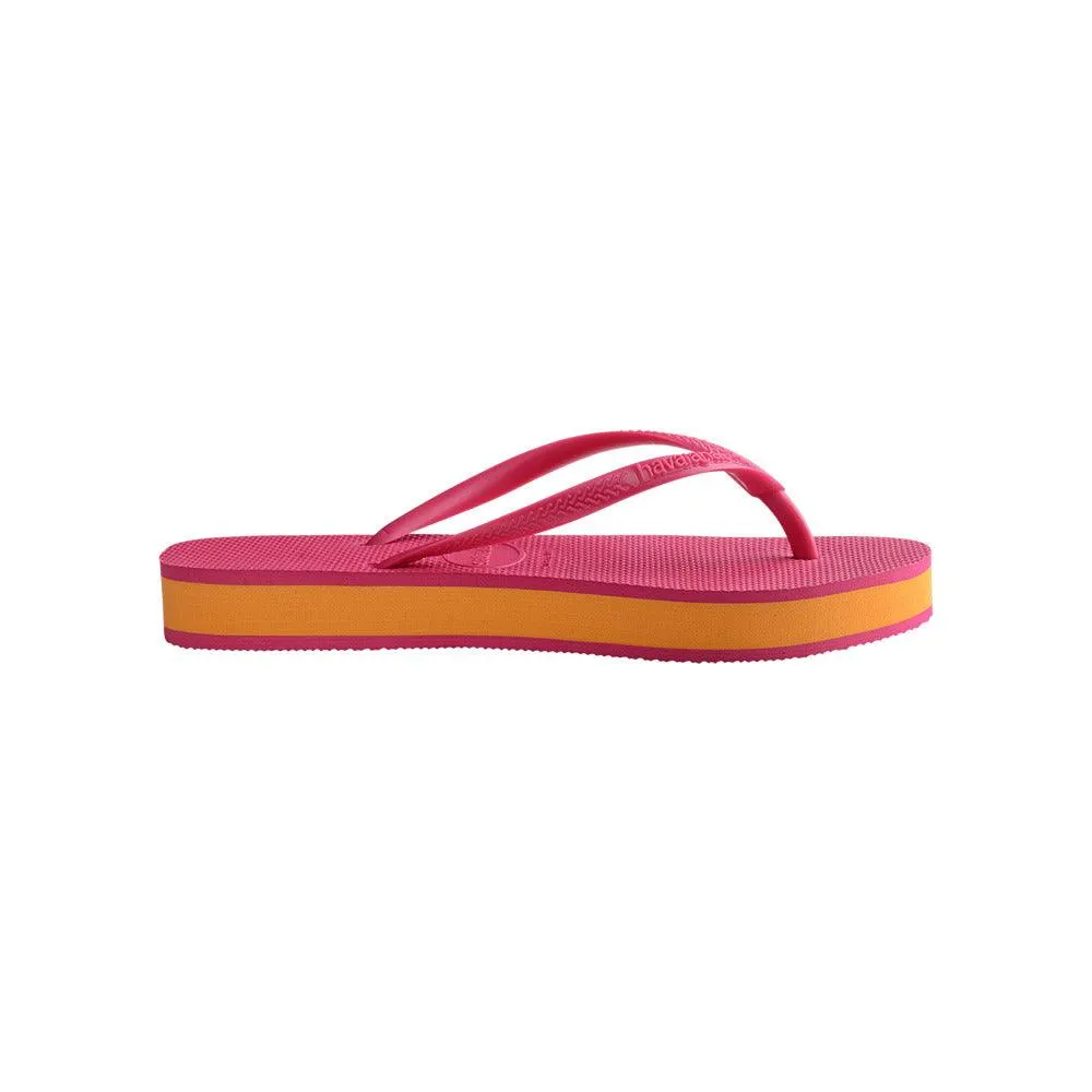 Slim Flatform Flip Flops