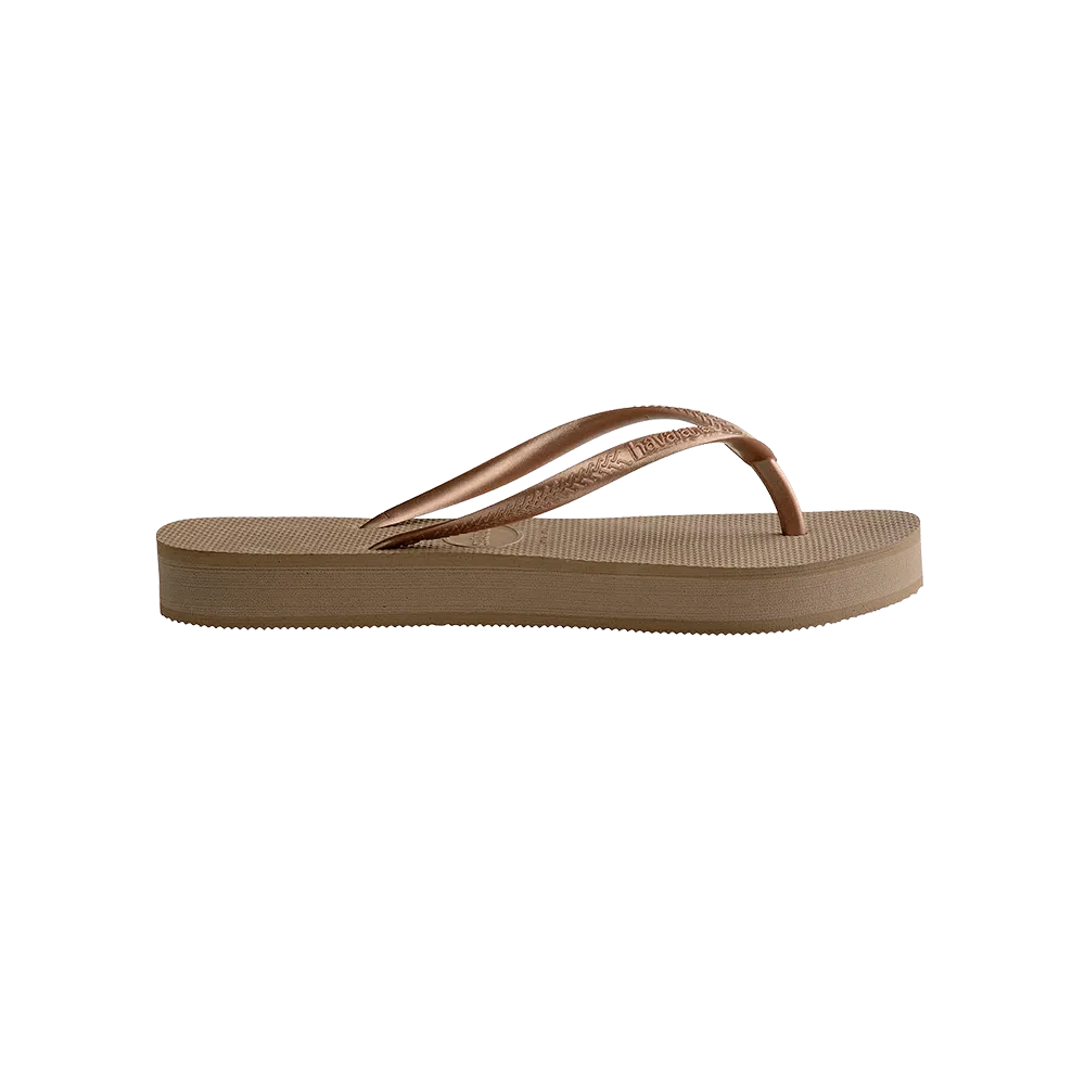 Slim Flatform Flip Flops