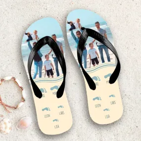Strandfamilie - Familien-Flipflops