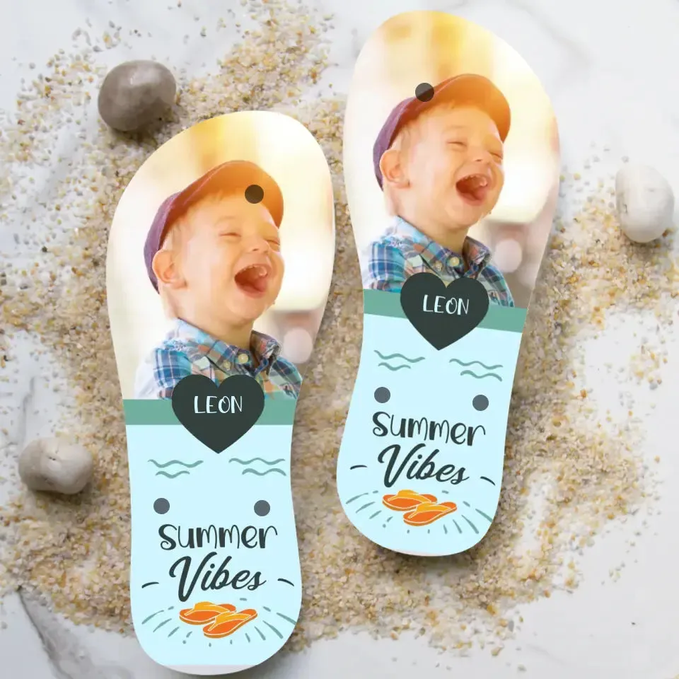 Summer Vibes - Freunde-Flipflops