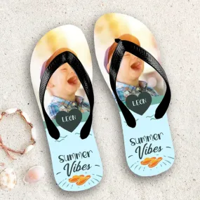 Summer Vibes - Freunde-Flipflops