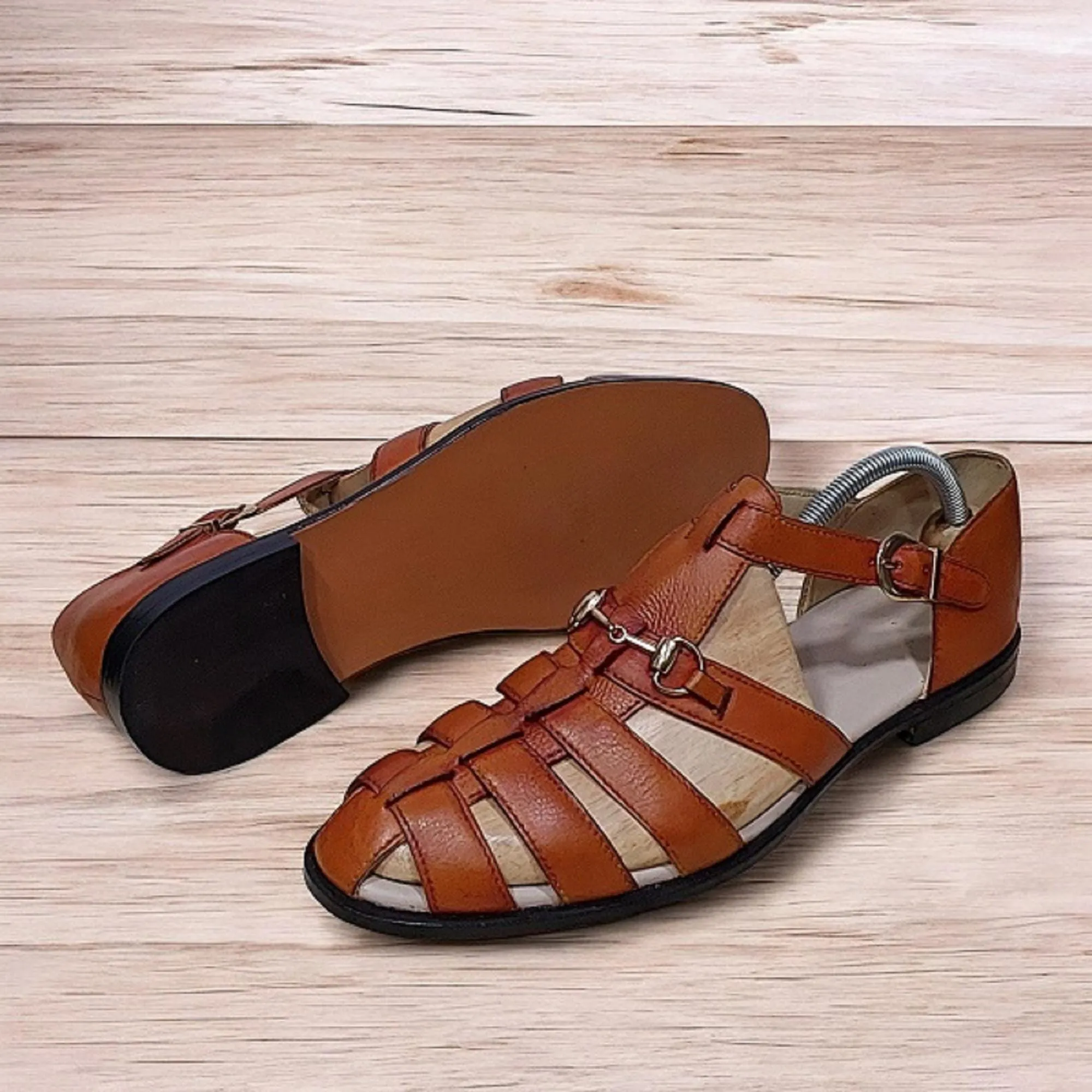 Tan Leather Sandals: Stylish Summer Shoes