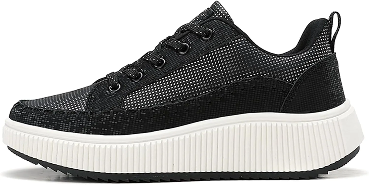 Womens Platform Shoes Comfortable Casual Sneakers Casual Tennis Walking Shoes